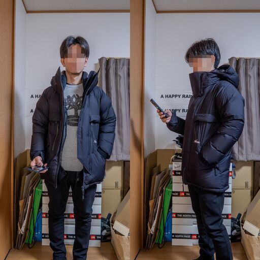 超極美品 NANGA ナンガ MOUNTAIN BELAY COAT マウンテンビレーコート 黒 S ダウンコート