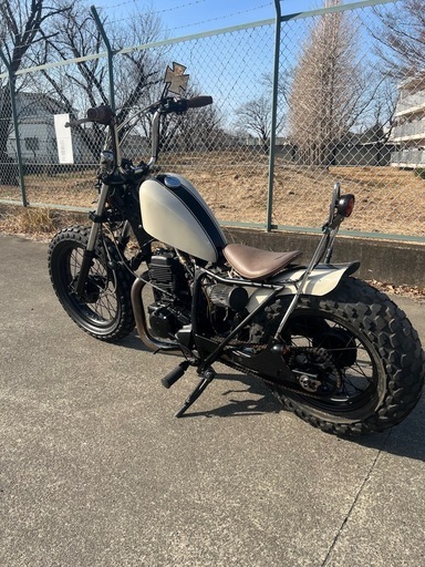 YAMAHA TW200ヤマハ 2JL  書付　実動　アメリカンカスタム