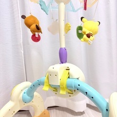 モンポケ 7ステップメリージム トイローヤル 　美品の画像