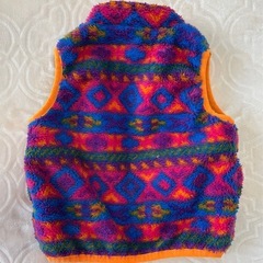 ベビー KIDS FASHION STATION ベスト フリース 80の画像