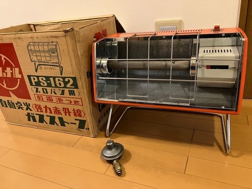 昭和 レトロ ナショナル ガス ストーブ (たっか) 奥州の季節、空調家電