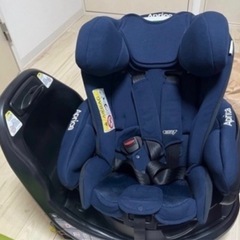 チャイルドシート アップリカ ディアターン プラスAB ネイビー  ISOFIX 0ヶ月〜4歳頃までのシートの画像