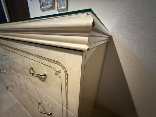 イタリアサルタレッリフローレンス3段ワイドチェスト (ゆう) 入谷の