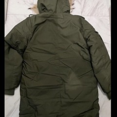 キッズ　コート　ファー付の画像