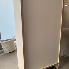 カラーボックス、本棚、棚、収納棚（白）の画像