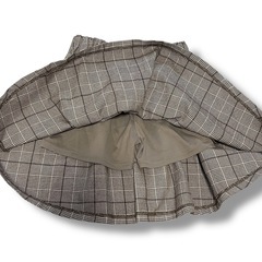 グローバルワーク チェックスカート 120cmの画像