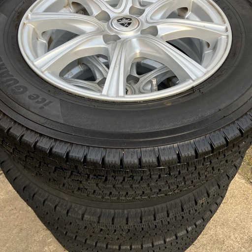 アルミ製タイヤセット4本 (さかな) 名古屋のタイヤ、ホイールの中古