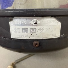 サンポール　回転灯　通電確認済み　中古品　散髪屋回転灯の画像