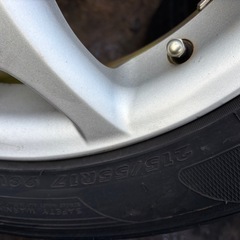 トヨタ純正215/55　R17タイヤ・ホイール2本セットの画像
