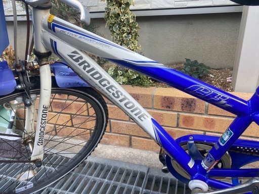 ブリヂストン クロスファイヤージュニア 24インチ 7段変速ブルー