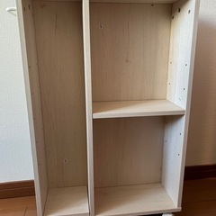 すきま収納キャスター付き棚の画像