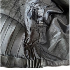 本革 ダブルライダース 44 L ダブルジップ ベルト付きの画像