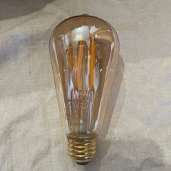 レトロ エジソンバルブ電球　DiCUNO LED 茶色の画像