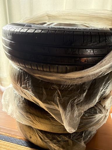 アルミホイール付き夏タイヤ４本セット145/80R13