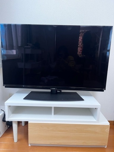 テレビ+テレビ台+外付けHDDセット