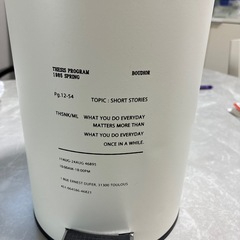 ゴミ箱（小）の画像