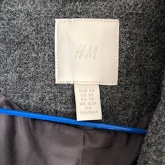 レディースH&Mロングコートの画像