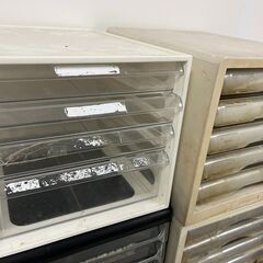 大量 書類ケース ② 収納ケース 事務用品 オフィスの画像