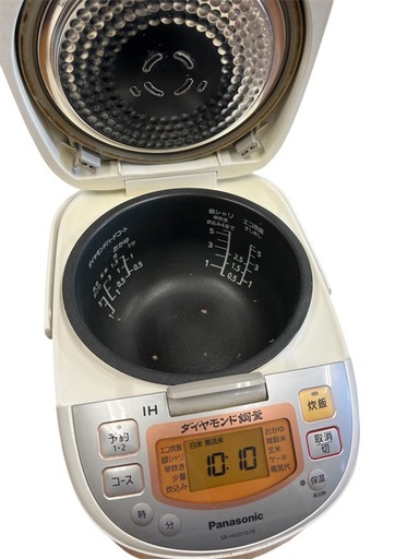 ◆美品 動作確認済み Panasonic IH炊飯器 SR-HVD1070 ◇美品 動作確認済み Panasonic IH炊飯器 SR-HVD1070 (haku) 福田町の