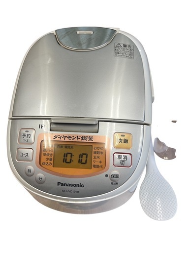 ◆美品 動作確認済み Panasonic IH炊飯器 SR-HVD1070 ◇美品 動作確認済み Panasonic IH炊飯器 SR-HVD1070 (haku) 福田町の