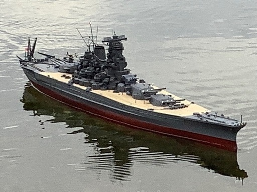 アリイ製作所　１／２５０ラジコン戦艦『武蔵』　タミヤファインスペック ARII (アリイ) プラモデル 日本海軍 戦艦 武蔵 1/250 BIG SCALE