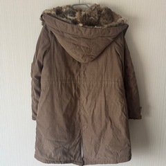 SHIPS　ラビットファー付モッズコートの画像