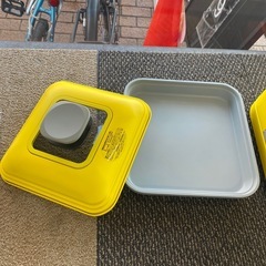 1/25値下げしました極美品⭐️2024年製 IWATANI カセットフーミニマルS　CB-MMS-1Y 高年式 専用プレート付き ミドルサイズ スクエア型 No.8219 KE の画像