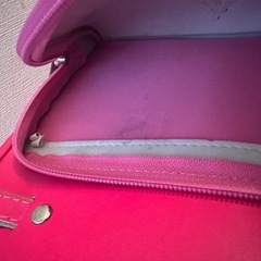 ランドセル　ニトリ　ラズベリー色の画像