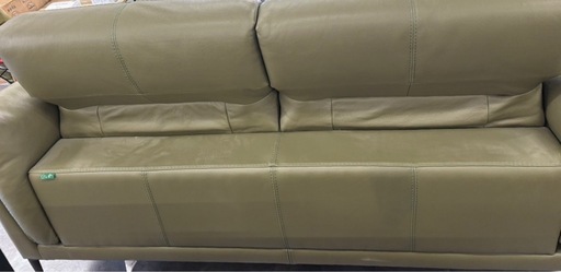 カリヤITALIA／CALLIGARIS系イタリア高級ブランド
 ソファ モスグリーン｜定価約300万円