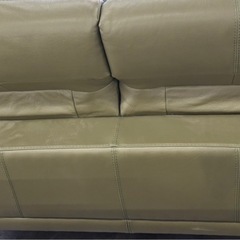 カリヤ（KARIMOKU ITALIA／CALLIGARIS系イタリア高級ブランド） ソファ モスグリーン｜定価約300万円の画像