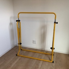 【美品】鉄棒 折りたたみ可 耐荷重約100kg子供用の画像