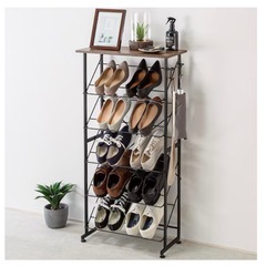 【ニトリ】天板付き5段シューズラック・靴箱