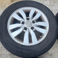 195/65R15 サマータイヤ アルミ付4本 日産 15インチの画像