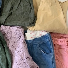 120 130 女の子　ボトムス　セットの画像