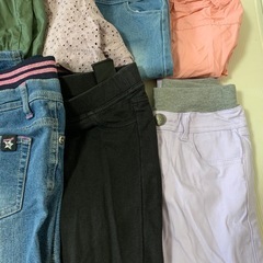 120 130 女の子　ボトムス　セットの画像