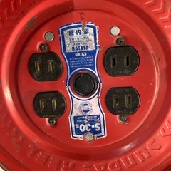 コードリール　電工ドラム　30m ③の画像