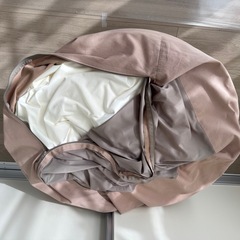 無印　　　　ビーズクッションの画像