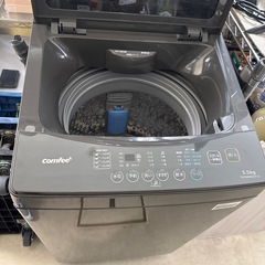 2025年　コンフィ　洗濯機　5.5kg  極美品の画像