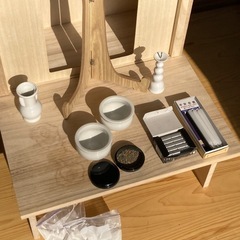 中陰台　葬式から四十九日迄のお参りする台の画像