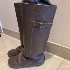 ブーツ茶色の画像