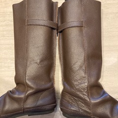ブーツ茶色の画像