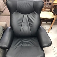 ⭐️リクライニングパーソナルチェアNシールドオットマン付⭐️の画像