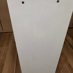 ホワイト　本棚　収納棚の画像