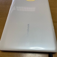 成立☆ノートパソコン dynabook T350/56BW リュクスホワイトの画像