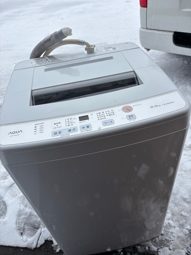 【福岡市限定】洗濯機 アクア 2021年 AQW-S60J【安心の3ヶ月保証】 福岡市限定】洗濯機 アクア 2021年 AQW-S60J【安心の3ヶ月保証