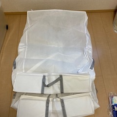 衣服　布団　収納バック　2枚セットの画像