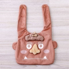 新品未使用　スリコ　節分　パンツ　80〜100cm スタイ　鬼のバルーン　でんでん太皷　スリーコインズ　3COINSの画像