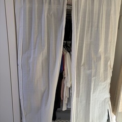 簡易クローゼットの画像