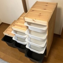 IKEA TROFAST トロファスト　棚　おもちゃ収納の画像
