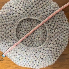 アームウォーマーと帽子のセット  ハンドメイドの画像